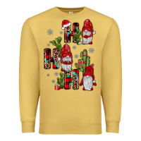 Antique Gold ho ho ho gnome Premium Sweatshirt - JahusDesignShop