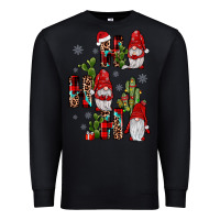 Black ho ho ho gnome Premium Sweatshirt - JahusDesignShop