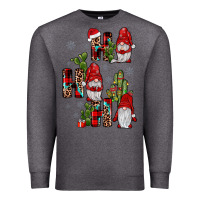 Charcoal Heather ho ho ho gnome Premium Sweatshirt - JahusDesignShop