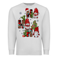Dove Grey ho ho ho gnome Premium Sweatshirt - JahusDesignShop