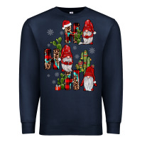 Navy ho ho ho gnome Premium Sweatshirt - JahusDesignShop