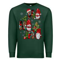 Sports Green ho ho ho gnome Premium Sweatshirt - JahusDesignShop