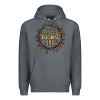 Rock when he was one the cross i was one his mind Premium Hoodie - MaliasSmallBusiness