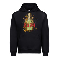 Black sparkly champagne Urban Hoodie - MaliasSmallBusiness