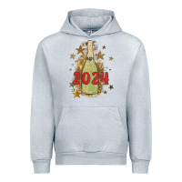 Heather Grey sparkly champagne Urban Hoodie - MaliasSmallBusiness