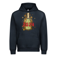 Navy sparkly champagne Urban Hoodie - MaliasSmallBusiness