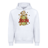 White sparkly champagne Urban Hoodie - MaliasSmallBusiness
