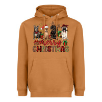 Meerkat merry christmas chihuahua pitbull pug dachshund Heavyweight Hoodie - JahusDesignShop