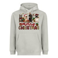Moon Dust merry christmas chihuahua pitbull pug dachshund Heavyweight Hoodie - JahusDesignShop