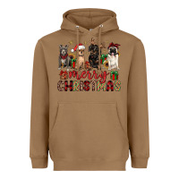 Toasted Coconut merry christmas chihuahua pitbull pug dachshund Heavyweight Hoodie - JahusDesignShop