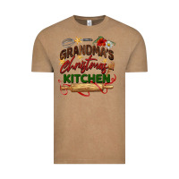 Vintage Coffee grandma's Christmas kitchen Vintage Tee - BarkalooDesign