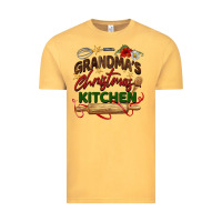 Vintage Mustard grandma's Christmas kitchen Vintage Tee - BarkalooDesign