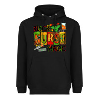 Black black nurse magic Heavyweight Hoodie - AdoDesignShop