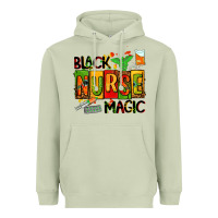 Matcha black nurse magic Heavyweight Hoodie - AdoDesignShop