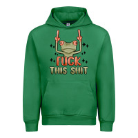 Emerald fuck this shit Urban Hoodie - MaliasSmallBusiness
