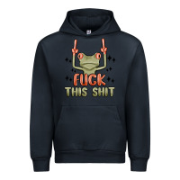 Navy fuck this shit Urban Hoodie - MaliasSmallBusiness