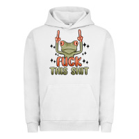 Pigment Lunar Rock fuck this shit Urban Hoodie - MaliasSmallBusiness