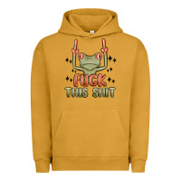 Pigment Peanut Butter fuck this shit Urban Hoodie - MaliasSmallBusiness