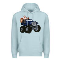 Blue Mist easter sports Premium Hoodie - MaliasSmallBusiness