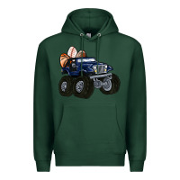 Sports Green easter sports Premium Hoodie - MaliasSmallBusiness