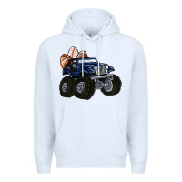 White easter sports Premium Hoodie - MaliasSmallBusiness