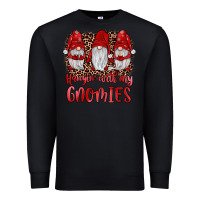 Black hangin' with my gnomies Premium Sweatshirt - JahusDesignShop