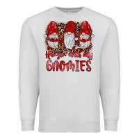 Dove Grey hangin' with my gnomies Premium Sweatshirt - JahusDesignShop
