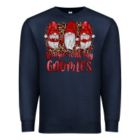 Navy hangin' with my gnomies Premium Sweatshirt - JahusDesignShop