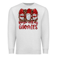 Oatmeal Heather hangin' with my gnomies Premium Sweatshirt - JahusDesignShop