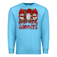 Ocean Blue hangin' with my gnomies Premium Sweatshirt - JahusDesignShop