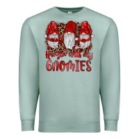 Seafoam hangin' with my gnomies Premium Sweatshirt - JahusDesignShop