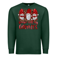 Sports Green hangin' with my gnomies Premium Sweatshirt - JahusDesignShop