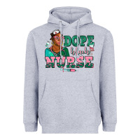 Heather Grey afro  nurse dope black Heavyweight Hoodie - AdoDesignShop