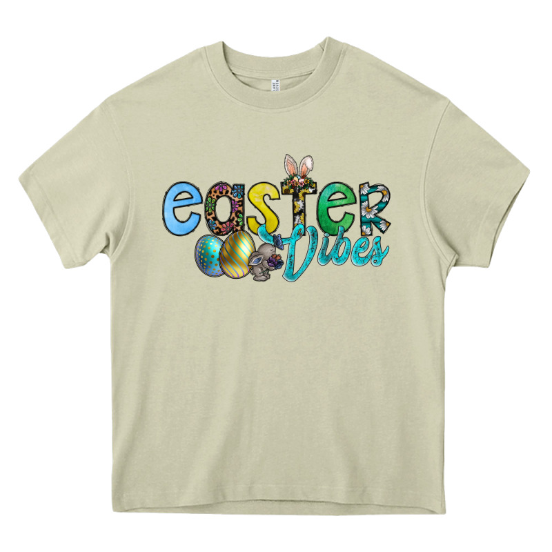 Easter Vibes Heavy Core Tee by CowhideDigitalArt | Teevron