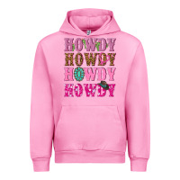 Fuchsia Pink pink howdy howdy howdy Urban Hoodie - NancyCooperArtShop