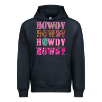 Navy pink howdy howdy howdy Urban Hoodie - NancyCooperArtShop