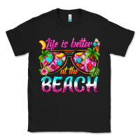 Black life is better at the beach Classic Tee - texasbilliewilder