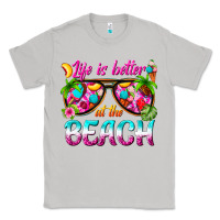 Moon Dust life is better at the beach Classic Tee - texasbilliewilder