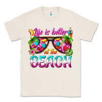 Natural life is better at the beach Classic Tee - texasbilliewilder
