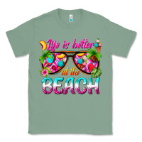 Sage life is better at the beach Classic Tee - texasbilliewilder