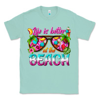 Seafoam life is better at the beach Classic Tee - texasbilliewilder