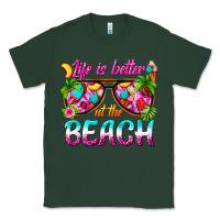 Sports Green life is better at the beach Classic Tee - texasbilliewilder