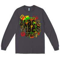 Smoke black vibes only Long Sleeve Tee - texasbilliewilder