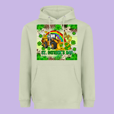 I Dig St Patrick S Day Heavyweight Hoodie Designed By Jahusdesignshop