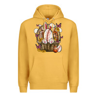 Mustard easter basket sports Premium Hoodie - MaliasSmallBusiness