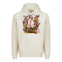 Oatmeal Heather easter basket sports Premium Hoodie - MaliasSmallBusiness