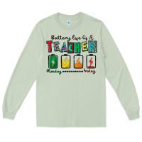 Matcha battery life of a teacher Long Sleeve Tee - Zillion Design Studio