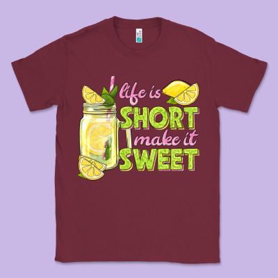 Life Is  Make It Sweet Classic Tee Designed By Texasbilliewilder