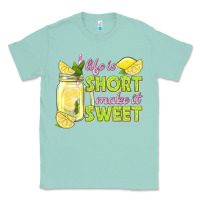 Seafoam life is  make it sweet Classic Tee - texasbilliewilder
