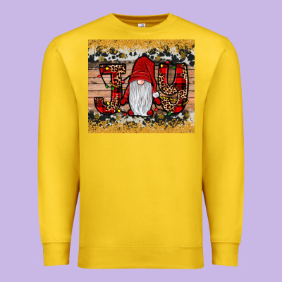 Gnome Joy Premium Sweatshirt Designed By Jahusdesignshop